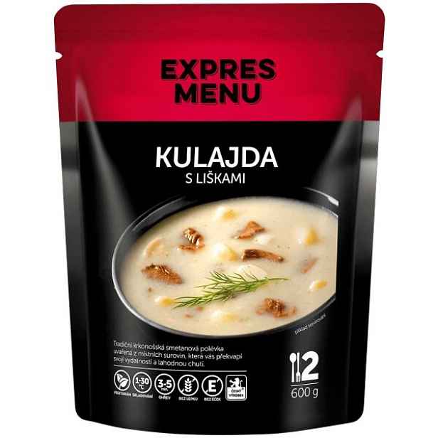 EXPRES MENU KULAJDA LIŠKAMI - 2 PORCE Hotová polévka