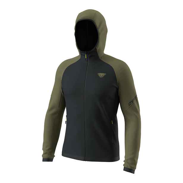 Pánská bunda Dynafit Radical Polartec® Hooded Jacket military Barva: military , Velikost: