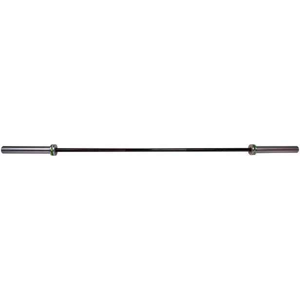 Vzpěračská tyč s ložisky inSPORTline OLYMPIC OB-80 200cm/50mm • 15kg • do 450kg • bez objímek