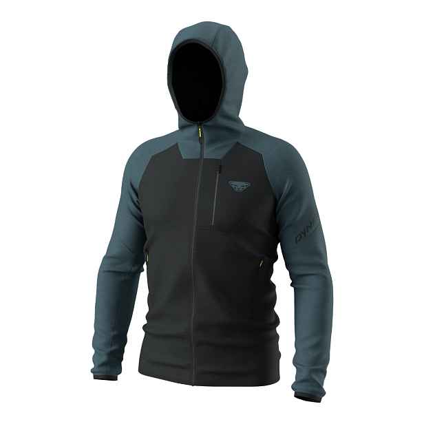 Pánská bunda Dynafit Radical Wool Hooded Jacket cinder Barva: cinder, Velikost: