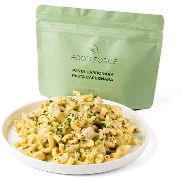 FOOD FORCE TĚSTOVINY CARBONARA 150G Outdoorové jídlo