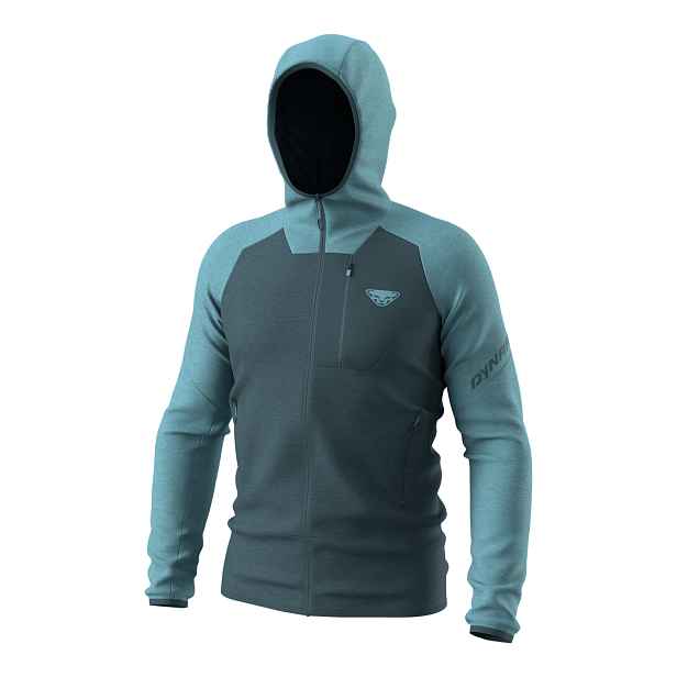 Pánská bunda Dynafit Radical Wool Hooded Jacket smoke Barva: Smoke , Velikost: