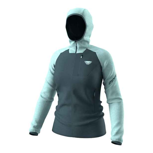 Dámská bunda Dynafit Radical Wool Hooded Jacket cloud Barva: Cloud , Velikost: