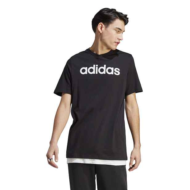 adidas Essentials Single Jersey Linear Embroidered Logo T-Shirt