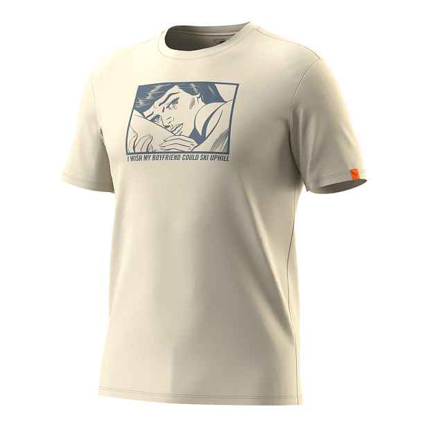 Pánské tričko Dynafit Graphic Cotton overcast Barva: Overcast, Velikost: