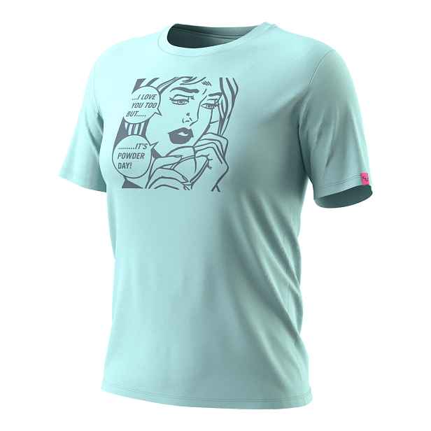 Dámské tričko Dynafit Graphic Cotton cloud Barva: Cloud , Velikost: