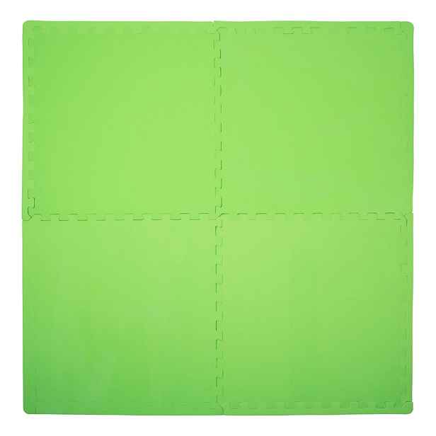 Fitness podložka inSPORTline EVA 124x124x1,2 cm (4 dlaždice, 8 okrajů)