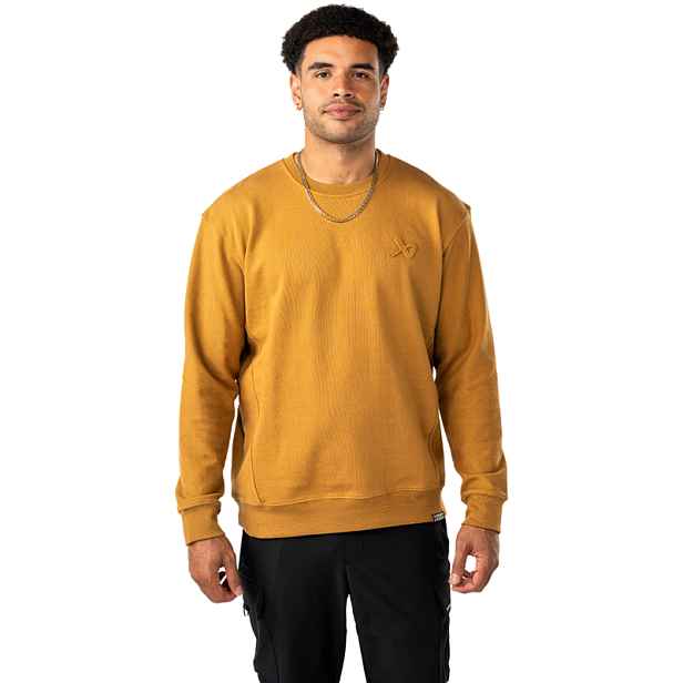 Mikina Autumn Crew GldBrn Sr