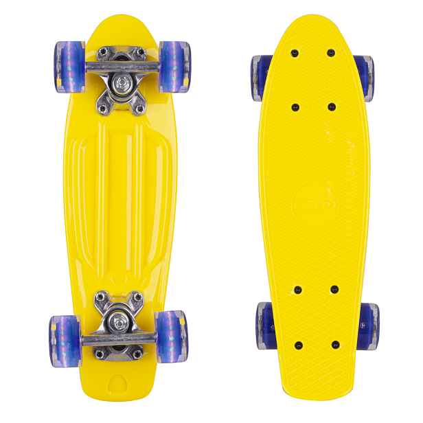 Mini penny board WORKER Pico 17" se svítícími kolečky deska, kolečka