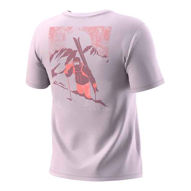 Dámské tričko Dynafit Back Graphic Cotton nirvana Barva: nirvana, Velikost: