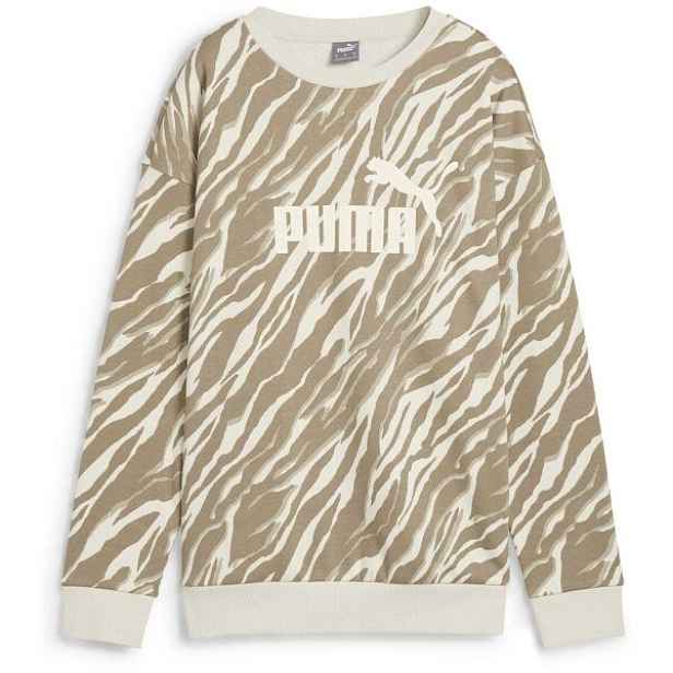 Puma ESSENTIALS+ ANIMAL AOP CUR FL Dámská mikina