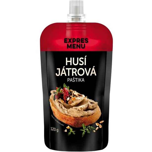 EXPRES MENU PAŠTIKA HUSÍMI JÁTRY - 120 G Masová paštika