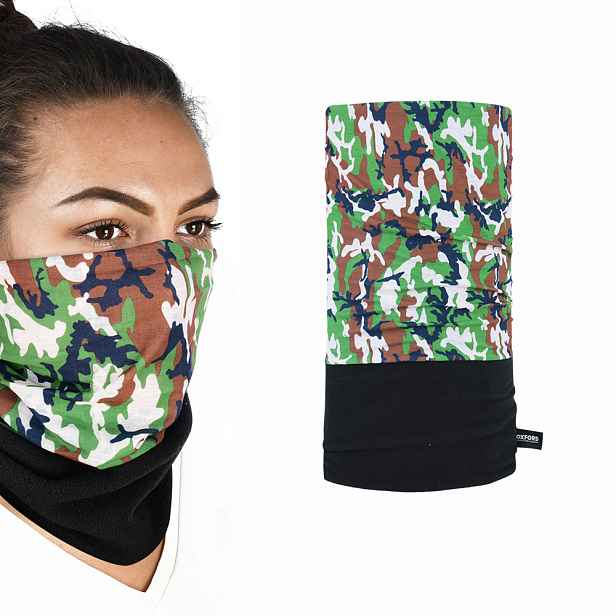 Multifunkční thermo nákrčník Oxford Snug Camo