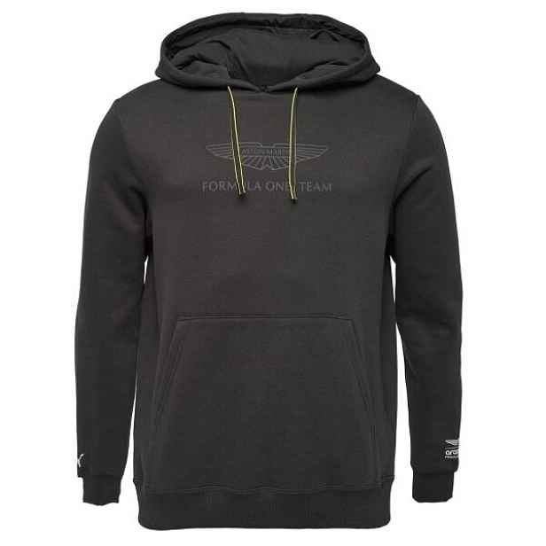 Puma ASTON MARTIN F1 ESSENTIAL SWEAT LOGO HOODIE Pánská mikina