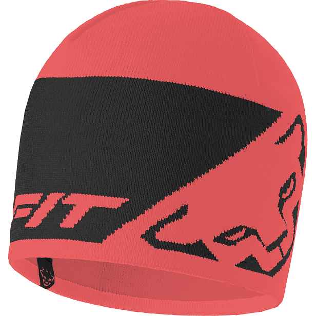 Čepice Dynafit Leopard Logo Beanie cabana/ out Barva: korálová , Velikost: UNI58