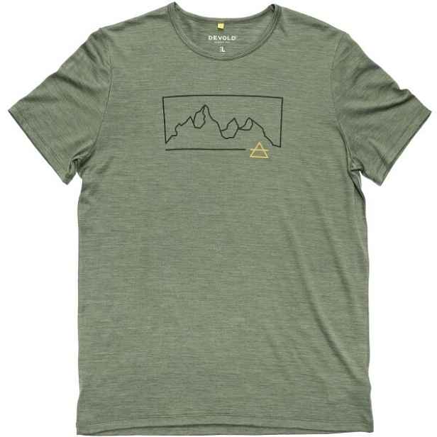Devold ACTIVE OUTLINE TEE MAN Pánské funkční tričko