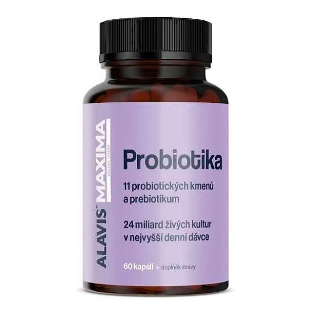 ALAVIS PROBIOTIKA 60 KAPSLÍ Probiotický doplněk