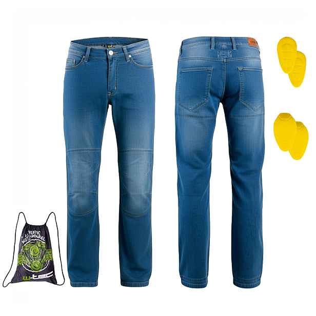 Pánské moto jeansy W-TEC Davosh
