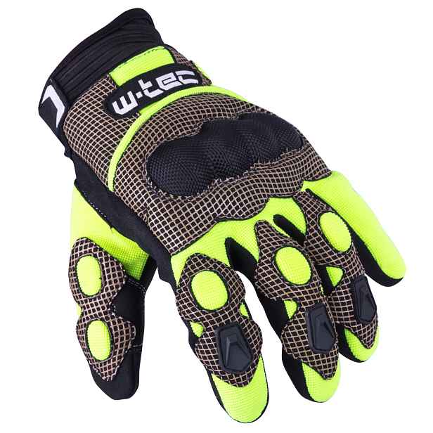 Motokrosové rukavice W-TEC Derex černo