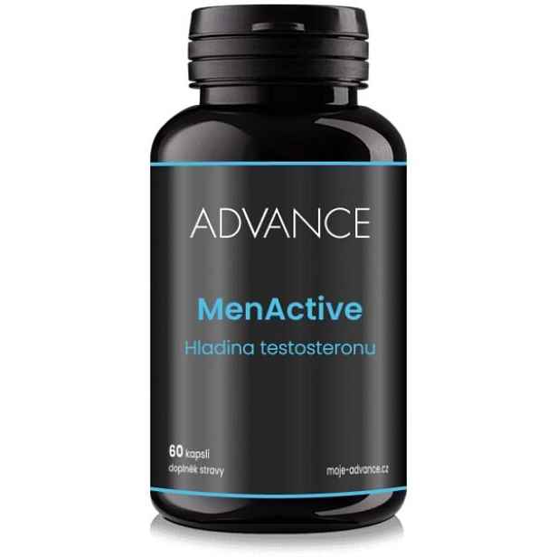ADVANCE NUTRACEUTICS MENACTIVE 60 KAPSLÍ - HLADINA TESTOSTERONU Doplněk stravy