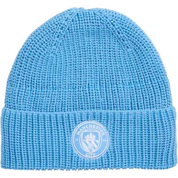 Puma MANCHESTER CITY FC ESSENTIALS BEANIE Zimní čepice