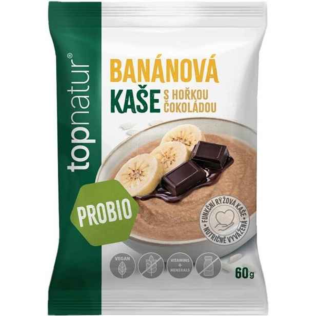 TOPNATUR PROBIO KAŠE 60 G - BANÁN Instantní kaše , G