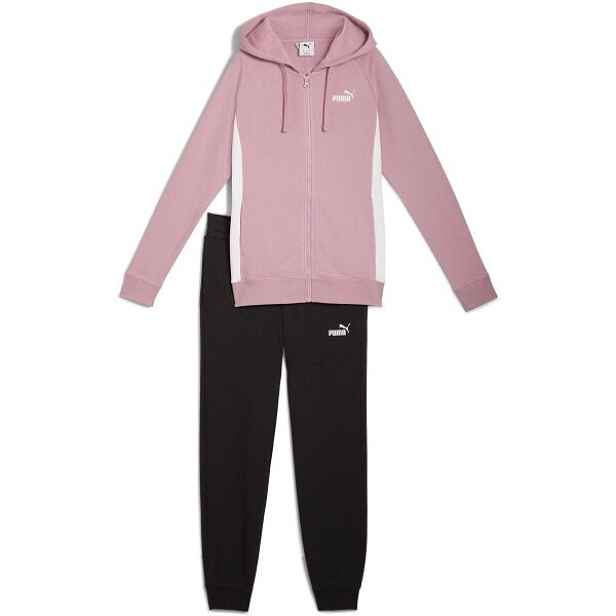 Puma FULL-ZIP HOODED SWEAT SUIT FL Dámská tepláková souprava