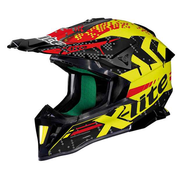 Motokrosová přilba X-Lite X-502 Nac-Nac LED černo- (61-62)