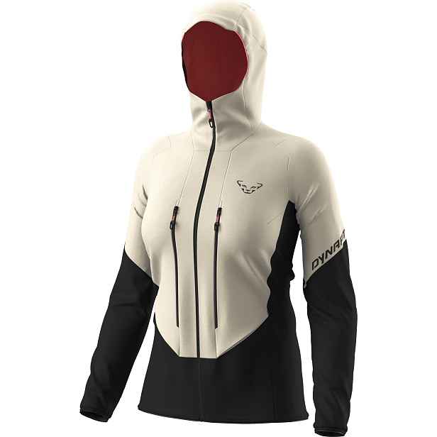 Bunda Dynafit Blacklight Softshell W overcast/ out Barva: krémová , Velikost: