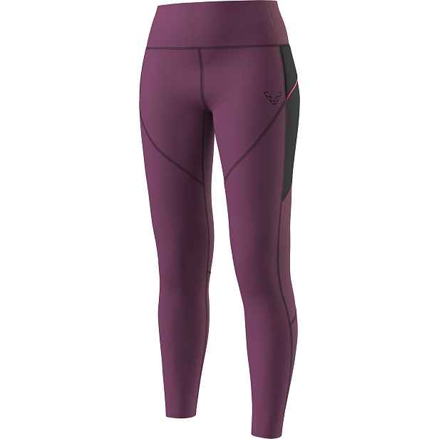 Zateplené legíny Dynafit Warm Ultra W amaranth/ out Barva: , Velikost: