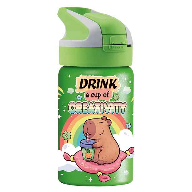 LAKEN Termoláhev ocel Summit 350 ml Kapybara