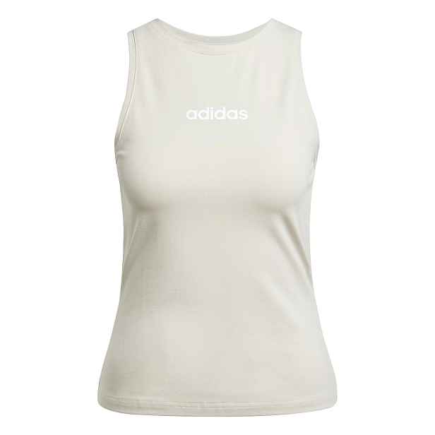 adidas Essentials Linear Slim Cotton Tank Top