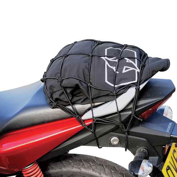 Pružná zavazadlová síť pro motocykly Oxford Cargo Net 30x30 cm