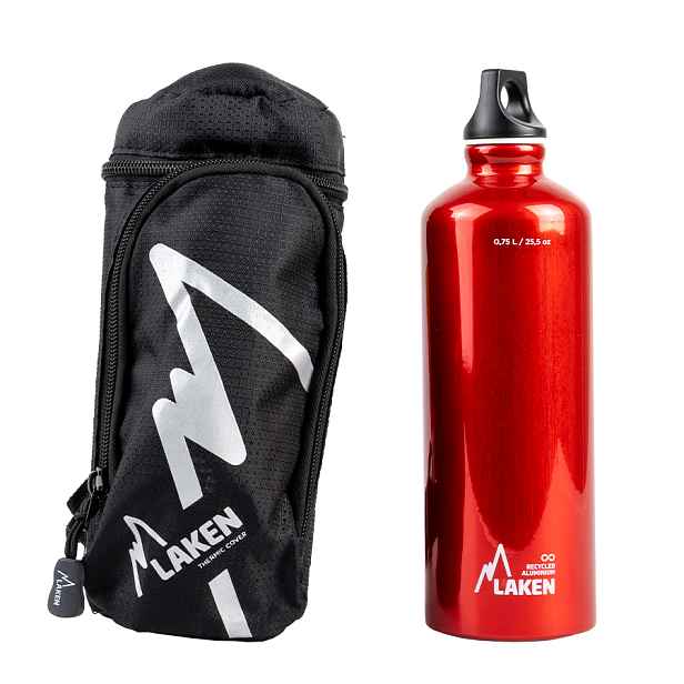 LAKEN Láhev hliník Futura 750 ml , termoobal, popruh