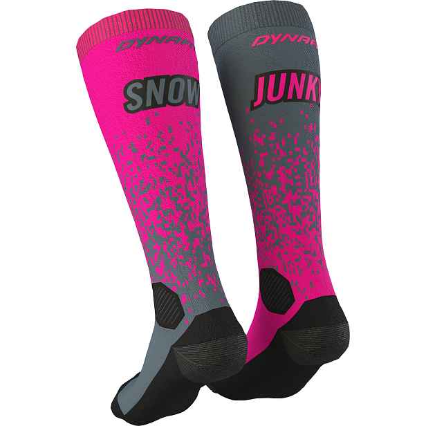 Ponožky Dynafit FT Graphic flamingo/cinder gradient Barva: , Velikost EU: