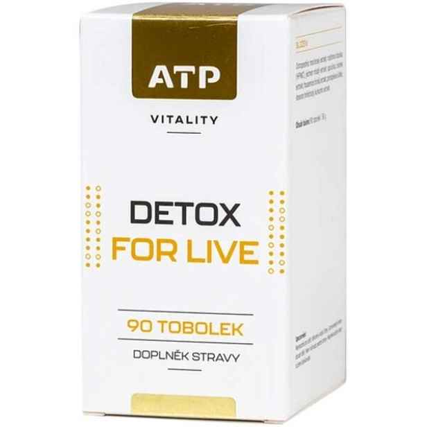 ATP VITALITY DETOX FOR LIVE 90 TOBOLEK Detoxikační směs