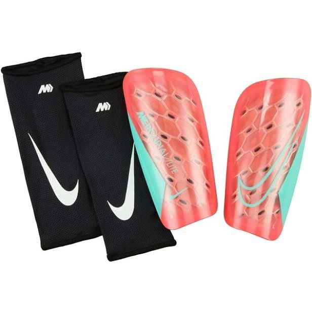 Nike MERCURIAL LITE Chrániče holení, lososová