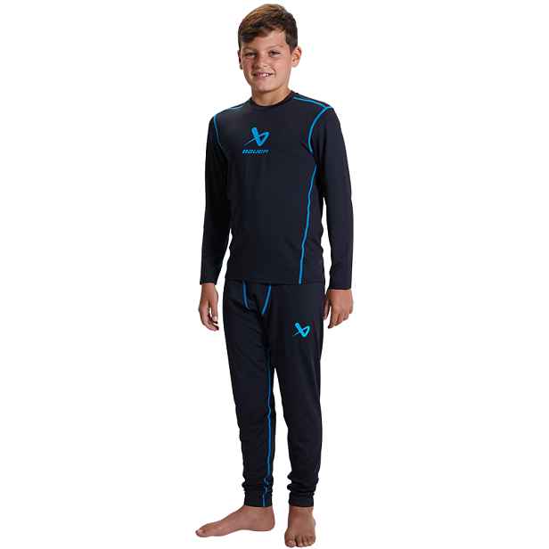 Triko Basic LS BLK Yth