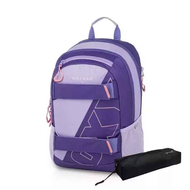 Oxybag SPORT HALF Školní batoh s penálem