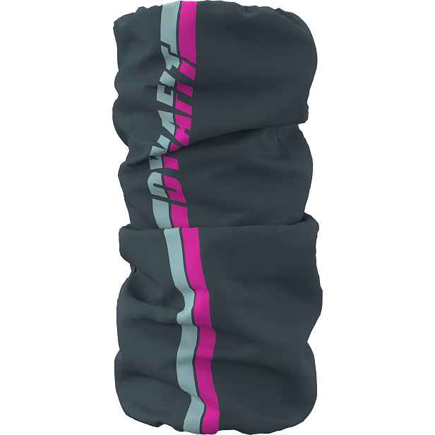 Nákrčník Dynafit Graphic Neck Gaiter cinder/flamingo stripes Barva: , Velikost: UNI
