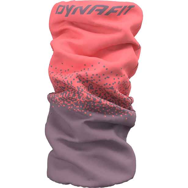 Nákrčník Dynafit Graphic Neck Gaiter cabana/ephemera gradient Barva: korálová , Velikost: UNI