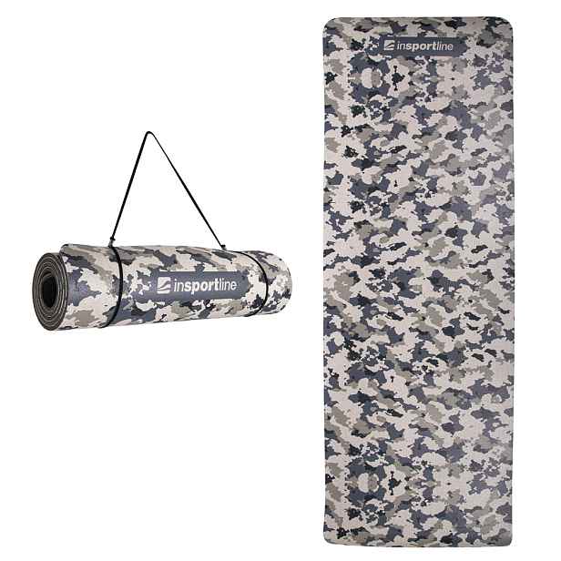 Karimatka inSPORTline Camu 173x61x0,4 cm maskáč