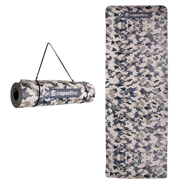 Karimatka inSPORTline Camu 173x61x0,8 cm maskáč