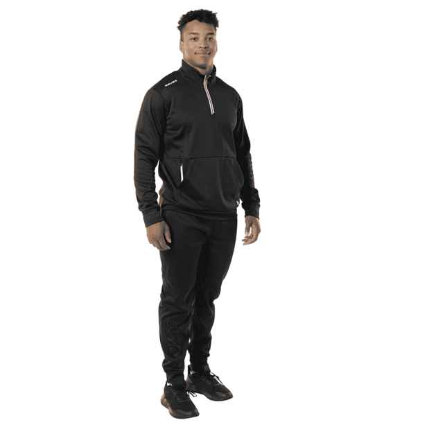 Mikina Team Fleece FZ Sr Blk