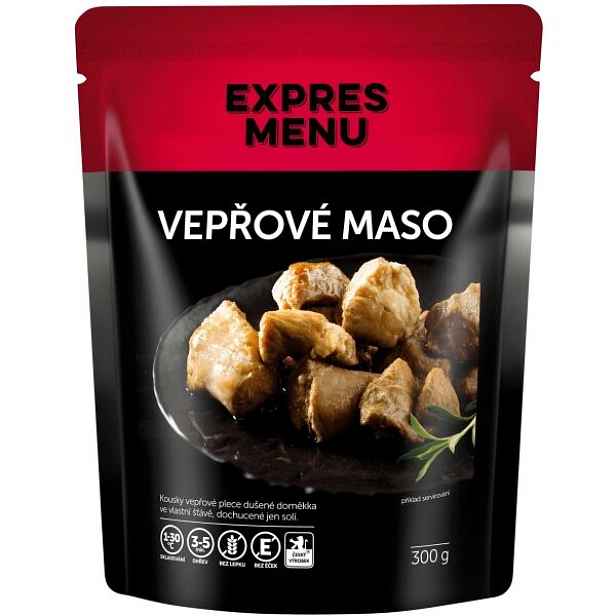 EXPRES MENU VEPŘOVÉ MASO - 300 G Hotové maso