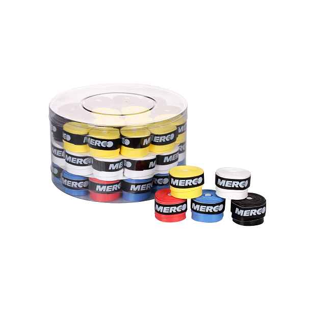 Team overgrip omotávka tl. 0,5 mm/ box 50 ks mix barev, box 50 ks