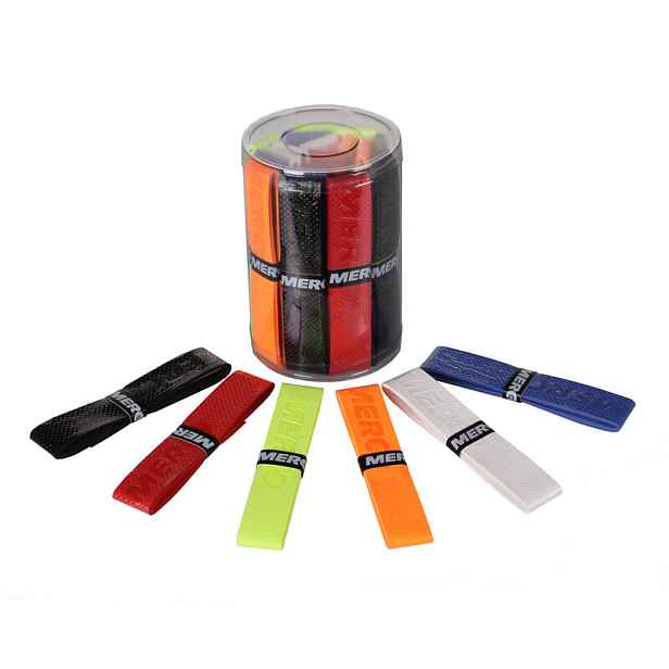 Exclusive overgrip omotávka tl. 0,6 mm / box 24 ks mix barev, box 24 ks