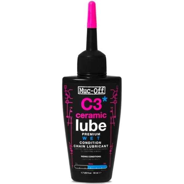 MUC-OFF C3 WET CERAMIC LUBE Mazivo na řetěz do mokra s keramikou do mokra, dummy