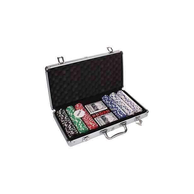 Poker Set 300 v alu kufříku