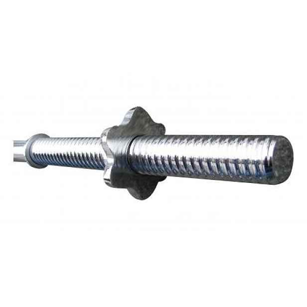Tyč činky chrom 30 mm, 165 cm